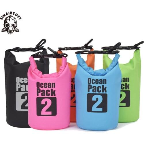 2L Waterproof Water Resistant Dry Bag Sack Storage Pack Pouch Swimming Outdoor Kayaking Canoeing River Trekking Boating