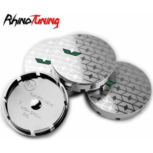 4pcs 56mm 51mm Car Wheel Center Caps Hup Emblem For Citigo Fabia Octavia Rapid Roomster Superb Auto Rim Cover