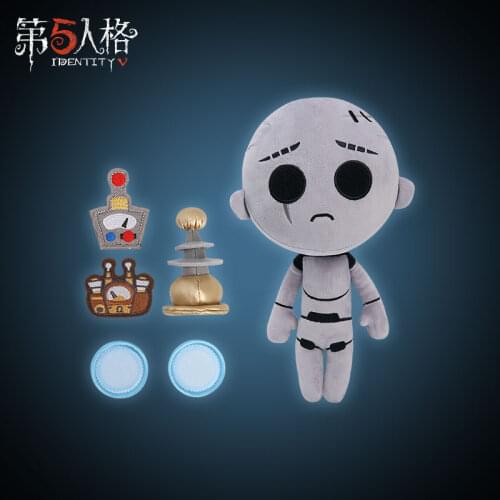Anime Identity V Tracy Reznik Mechanics Puppet Cosplay Pillow Plush Doll Plushie Toy Change Suit Dress Up Clothing Cute Gifts