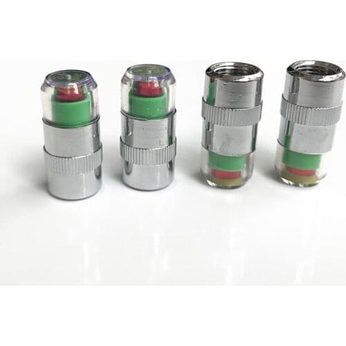 4PCS car auto tire pressure monitor tire gage alert sensor indicator valve caps for Land Rover Porsche Mini SEAT Ibiza Leon