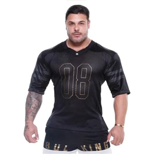 Short sleeve Quick drying t shirt autumn Mesh breathable casual fashion clothing Basketball jersey male Fitness tees tops