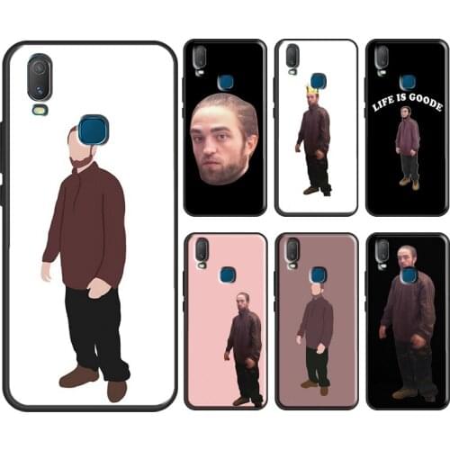 Robert Pattinson Standing Meme Case For Vivo V17 Neo V20 SE Y1S Y12 Y17 Y30 Y50 Y70 S1 Y91C Y20 S Y11 2019 Back Cover