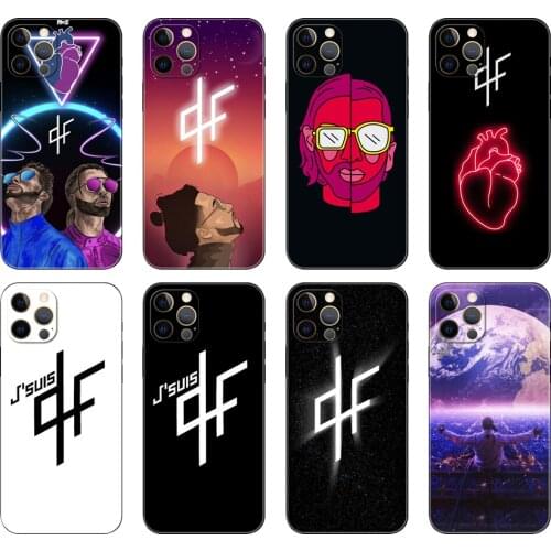 Black tpu case for iphone 5 5s se 2020 6 6s 7 8 plus x 10 XR XS 11 12 mini pro MAX back cover Jsuis