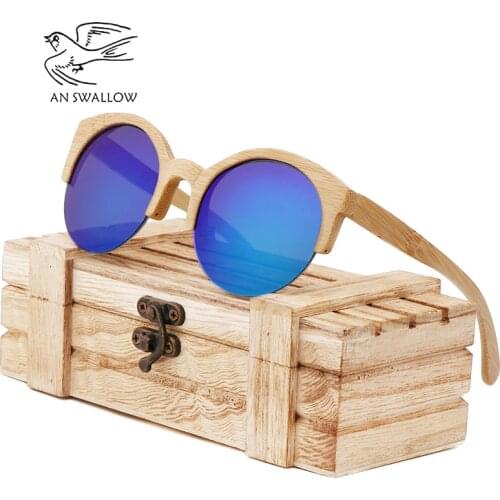 Wood Sunglasses Men women square bamboo Women for men women Mirror Sun Glasses retro de sol masculino 2017 Handmade with case