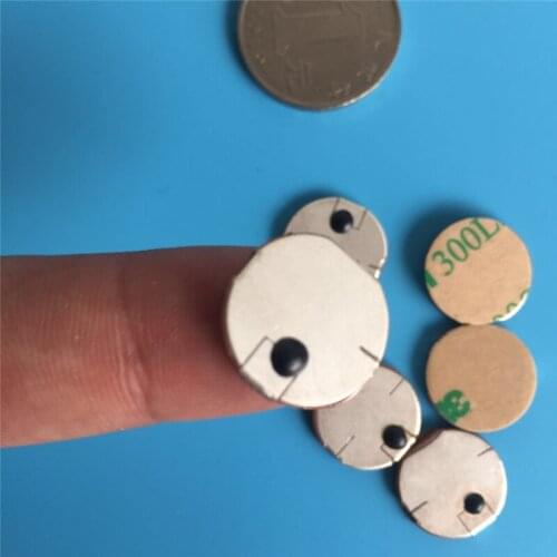 Diameter 16mm ceramic anti metal UHF tags RFID passive cards