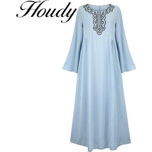 Muslim Long Dress Islam Abayas Dresses For Women Robe Caftan Marocain Kaftan Dubai Abaya Turkey Dresses New 2021