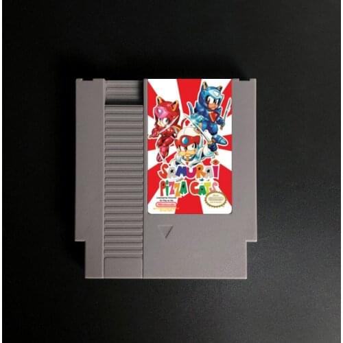 Samurai pizza cats - 72 pins 8bit Game Cartridge