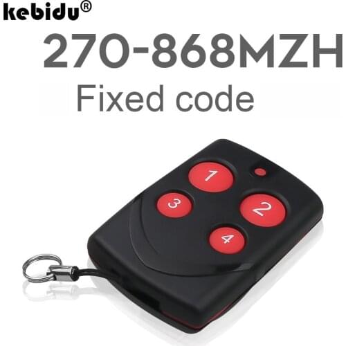 Kebidu Multi Frequency Copy RF 270-868mhz Code For Garage Door Remote Control Duplicator Fixed Code Remote Controller