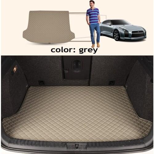 ZHAOYANHUA Custom fit Heightened side car Trunk mats for Mercedes-Benz C E S R GIK ML class CLA GLA A160 A180 B200 B180 CLA