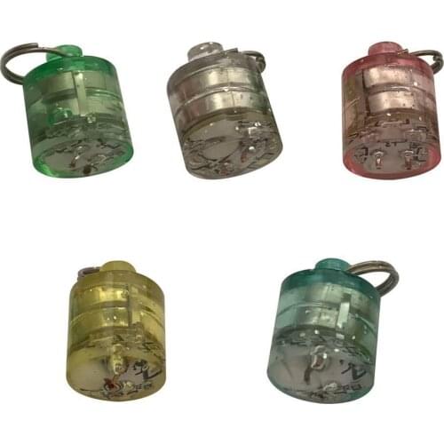 Mini Underwater Fish Attraction Lamp Lure LED Flashing Fishing Light Squid Bait 2021