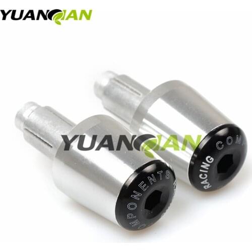 Motorcycle Handle Hand Bar Ends Motorbike Handlebar Grips Ends for BMW Buell Ducati hyosung honda kawasaki mv Moto benelli