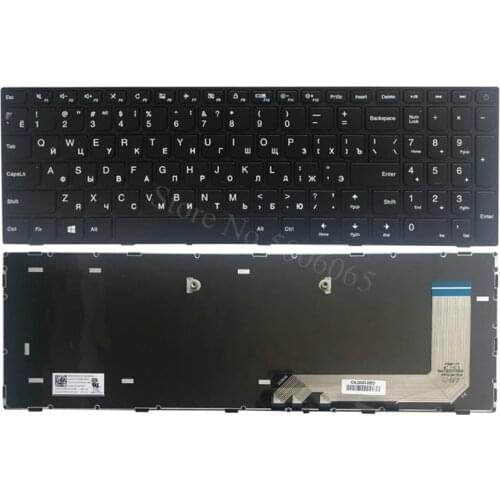 New RU keyboard For Lenovo IdeaPad 110-15ISK 110-15IKB 110-17ACL 110-17IKB 110-17ISK Russian keyboard Black