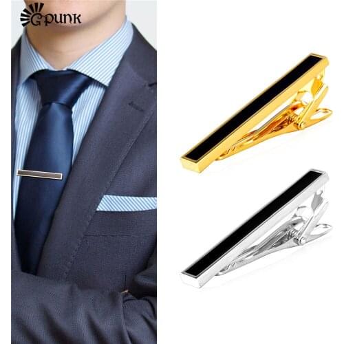 Luxury Mix-Color Design Tie Clips For Men Wedding/Business Formal Suits Gold/ color Best Enamel Necktie Clips T2160G