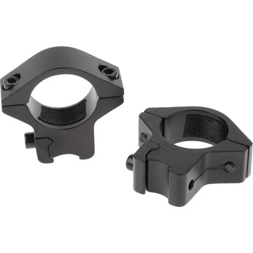 1'' 25.4mm Low Profile Scope Mounts Optical Sight Bracket Metal Rings 20mm Picatinny Weaver Rail