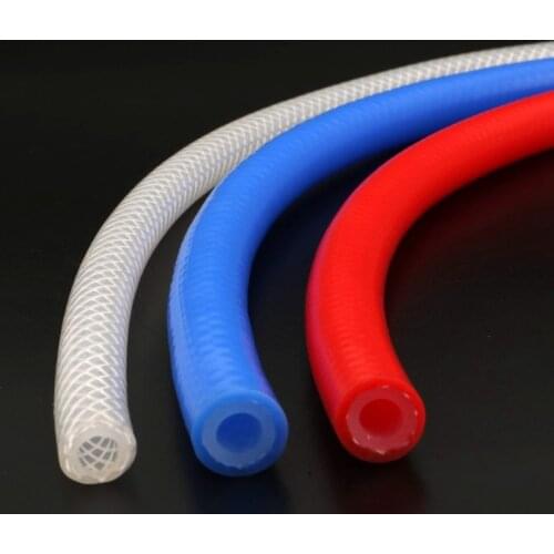 1M 6~35mm Food Grade Silicone Tube Hose High Pressure Flexible Silica Gel Pipe Drinking Water Rubber Hose