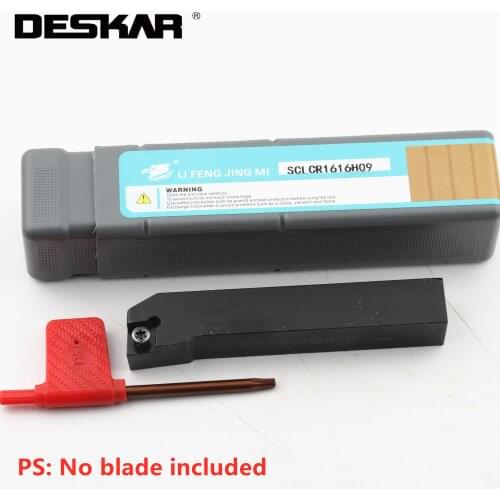 1PC DESKAR SCLCR1616H09 SCLCL1616H09 CNC Turning Tools Holder External Carbide Inserts CCMT External Tool Arbor