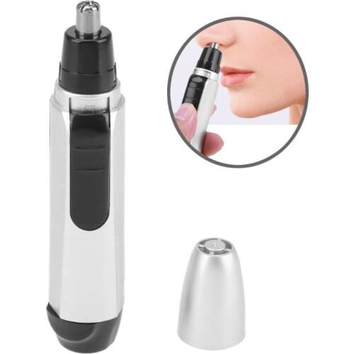 1PC Portable Electric Nose Hair Trimmer Nose Clipper Safe Face Care Shaving Razor Nose Clipper Cleaner tool for Man Woman