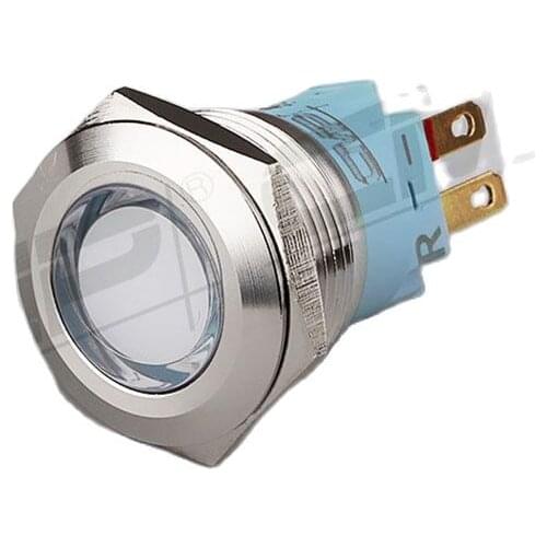 19mm Waterproof IP67 Screw Type RGB Indicator Light