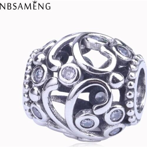 Authentic 100% 925 Sterling Silver Original Charms Beads For Jewelry Making Charm Crystal Fit Bracelet & Bangle Bead