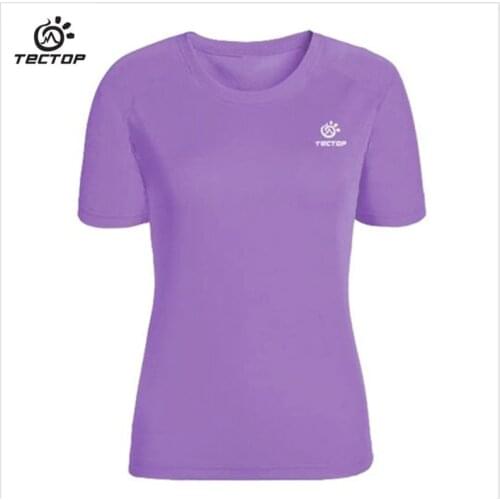 Quick Dry Breathable Anti-UV T Shirt 2017 New Outdoor Sport Tectop Brand Clothing Women Running Hiking T-Shirt Fishing Clothes