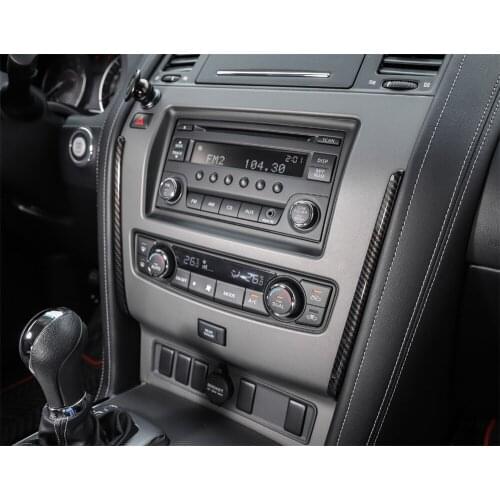 Central Control Decorative Stripe Frame Cove Trim for Nissan Patrol 2017+ Car Accessories Sticker Interior Decoration Brand New