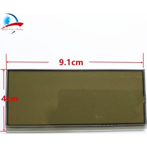 For Peugeot 207 Car LCD Display Air Conditioning Pixel Repair ACC Information Monitors Screen Yellow Background