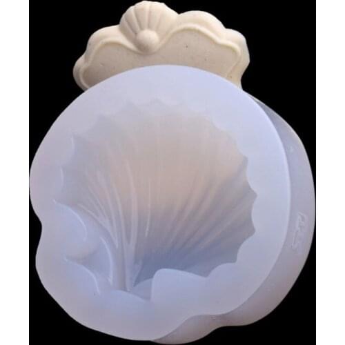 K3ND Mini 3D Seashell Shape Epoxy Resin UV Glue Crafts Silicone Mold Creative DIY Art Pendant Brooch Jewelry Tool Manual Gift