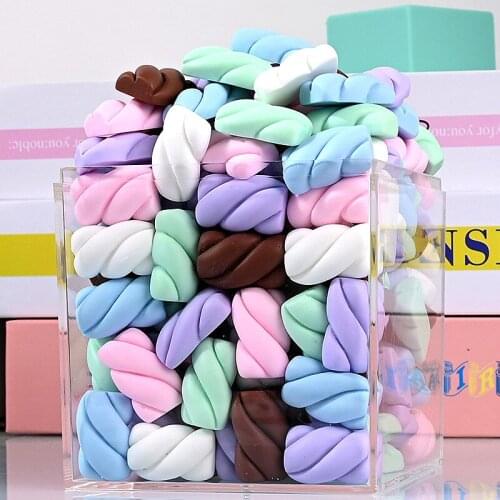 30Pcs/lot Cream Candy Ball Flat back Resin Cabochon Kawaii Fake Food Play Fit Phone Decoration DIY Scrapbooking Hair Accessories