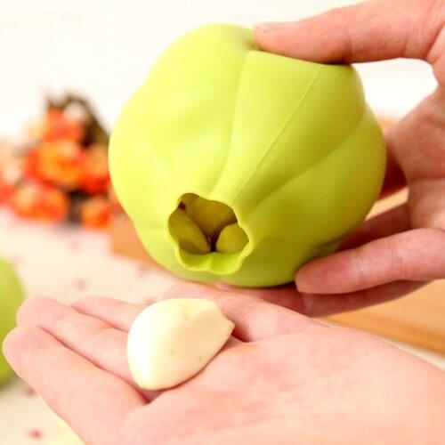 Creative Rubber Garlic Peeler Garlic Presses Ultra Soft Peeled Garlic Stripping Tool Home Kitchen Accessories