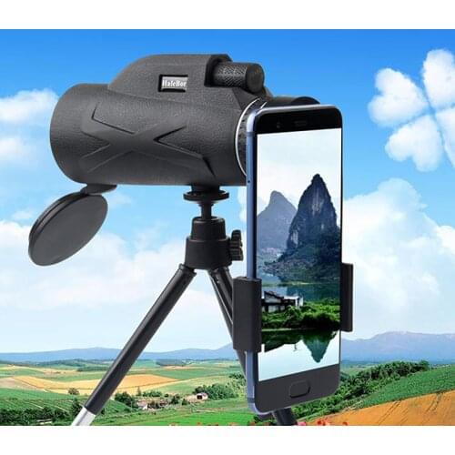 ZK40 80x100 HD Telescope Monocular Spyglass Powerful Binoculars Professional Weak Night Vision Zoom Hunting Spotting Scope Camp