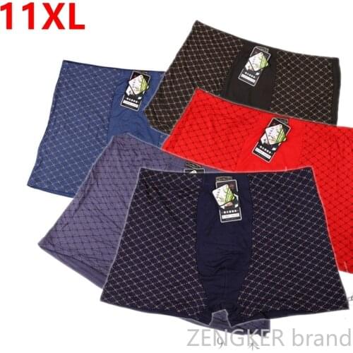 Mens no-fly boxer kingsize big and tall extra large oversized male Underwear plus size bountyless pants 11x 9XL 10XL