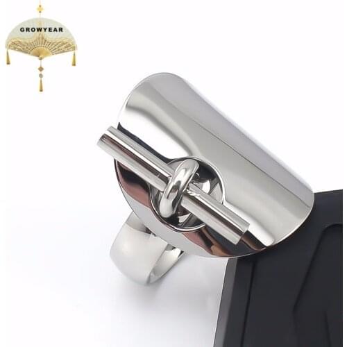 Seymour Model Ring Narrow Ring Silver Color High Quality Stainless Steel Men and Women Ring Size 6 7 8 9 10 11