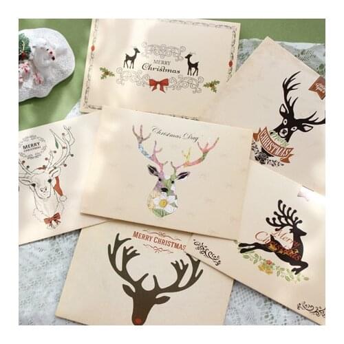 Christmas Card Set, Christmas greeting card 10set/lot