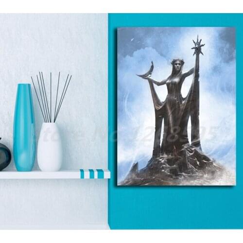 Blades V Skyrim Azura Wall Art Canvas Posters Prints Painting Wall Pictures For Modern Office Living Room Home Decor