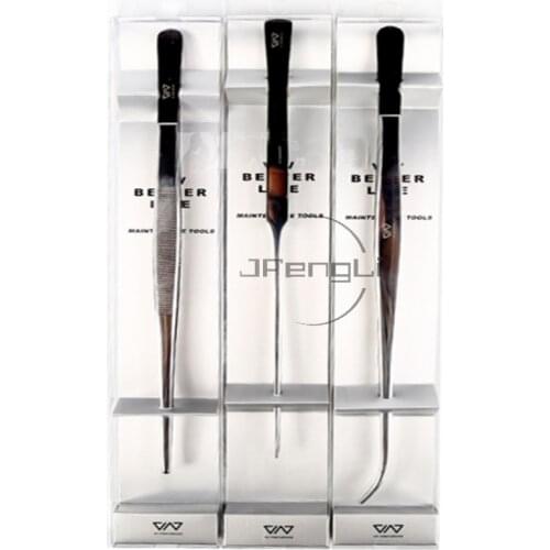 VIV Aquatic Stainless Steel Plant Tweezer Straight Curve Never Rusty same quality as ADA Free Shipping