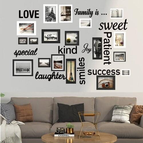 Romantic Sentence Wall Sticker Self Adhesive Vinyl Waterproof Wall Art Decal For Baby Kids Rooms Decor Decal Creative Stickers