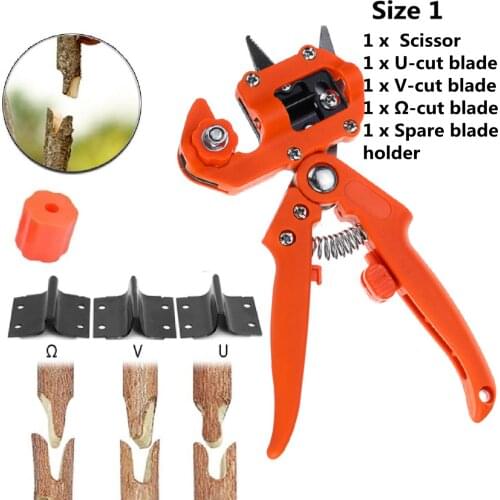 Garden Tools Grafting Pruner Chopper Vaccination Cutting Tree Plant Secateurs Shears Scissor Pruning Shear Pruner