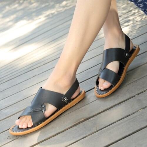 Sandale Homme Sport Beach Sandals Men Sandalen Herren For Fashion Sandalias Hombre Verano Man Flip Flops Roman Trekking