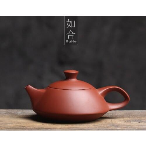 Old one zhu clay pot of chaozhou specialty gift traditional work hand in hand pot of tea kettle chapters event keep pot