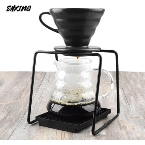 Coffee Washing Rack, Metal Filter Cup Holder, Household V60 Drip Filter Holder, Filter Paper Holder Set, Coffee Washing Rack
