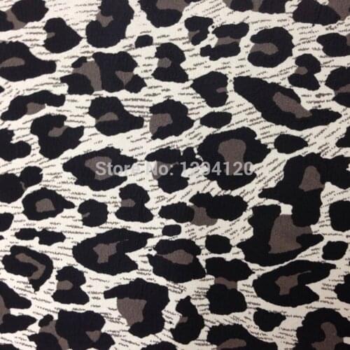 Stock Genuine Leopard Pattern Leather Fabric for Clutch/DIY/Handbag,Free Shipping