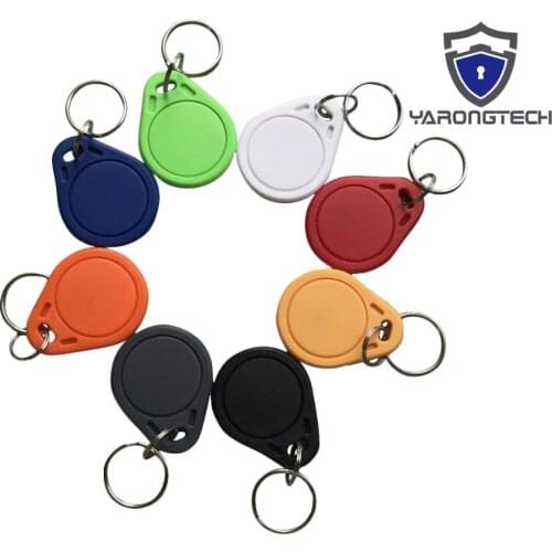 13.56mhz MIFARE Classic 1K RFID Tag ABS ISO 14443A Key fob For Hotel Lock Key (pack of 10)