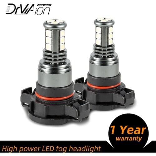2Pcs H16/5202 LED Headlight Bulbs 28W 6500K Fog Lights Super Bright Conversion Kit