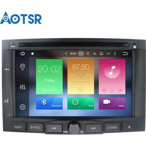 Aotsr Android 8.0 GPS Navigation Car DVD Player For PEUGEOT 3008/5008 2009-2011 Multimedia 2 din Radio Recorder Navigation 2 Din