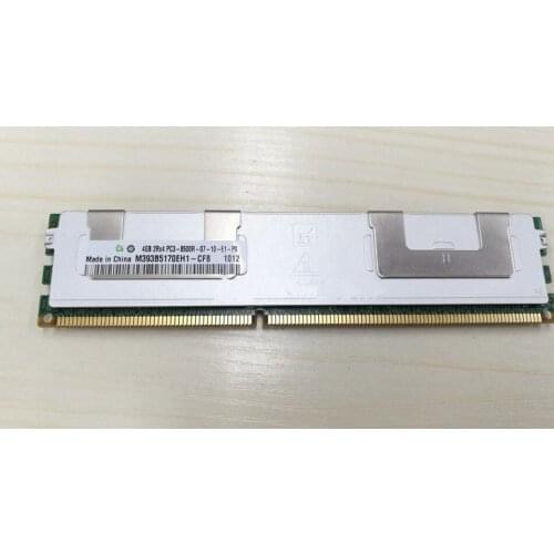 For M393B5170EH1-CF8 4GB 2Rx4 PC3-8500R ECC server memory bar