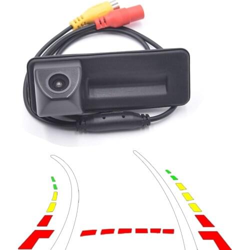 For Skoda Roomster Fabia Octavia Yeti Superb Dynamic Static Trajectory lines Car Rear View Camera 150 Deg HD Camera