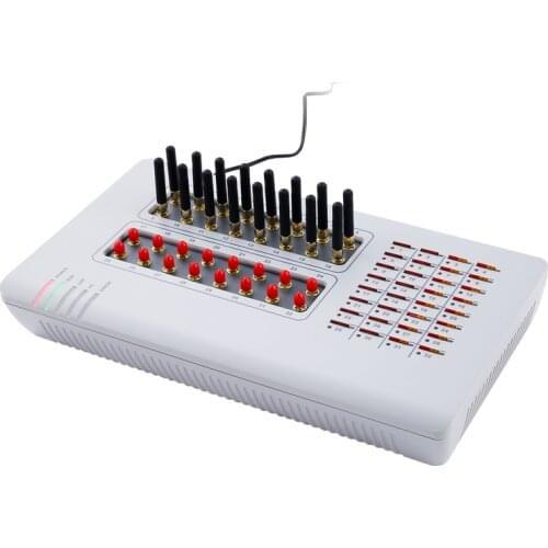 Hot sell GoIP32 GSM VOIP Gateway with 32 SIM ports GoIP32 for IP PBX / OIP gateway/Support bulk SMS and DBL SIM Bank - Hot