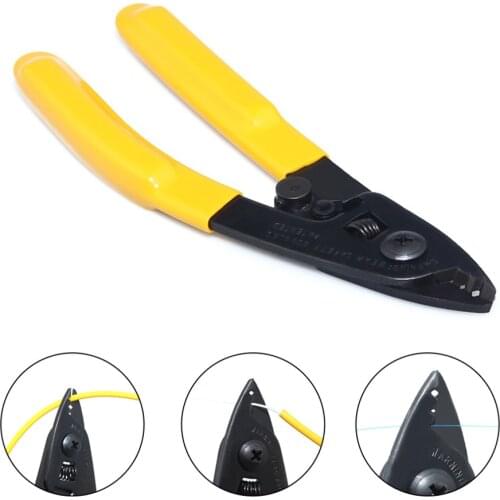CFS-3 Three-port Fiber Optical Stripper/ Pliers/ Wire strippers FTTH Tools Optical Fiber Stripping Pliers