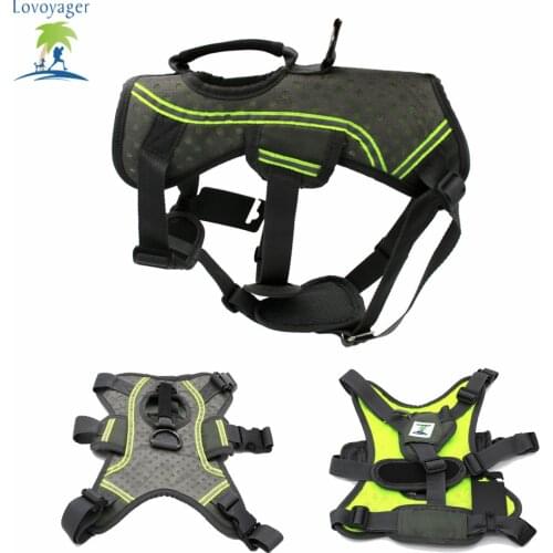 Fashion Pets Adjustable Safety Harness Dog Puppy Train Harness Collar Vest