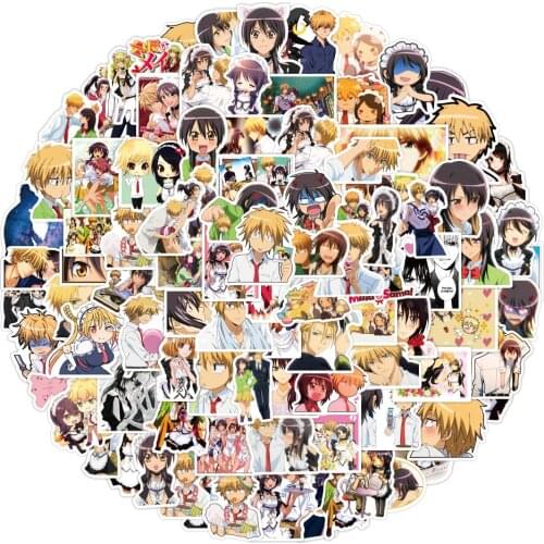 10/50/100pcs Anime President Is A Maid Stickers Graffiti Decoration Sticker Pack for Guitar Laptop Luggage Waterproof Decal Toys